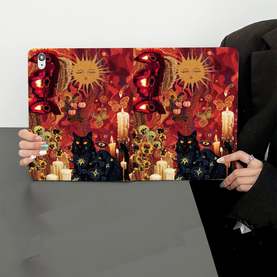 

Case for Samsung pad,Foldable Tablet Case Compatible with Samsung For Galaxy Tab S7/S8/S9