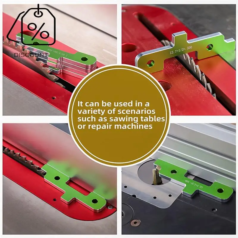 A19F-направляющие блоки, деревообрабатывающий набор для деревообработки, настольная пила, измерительный блок, установочные блоки, высота G