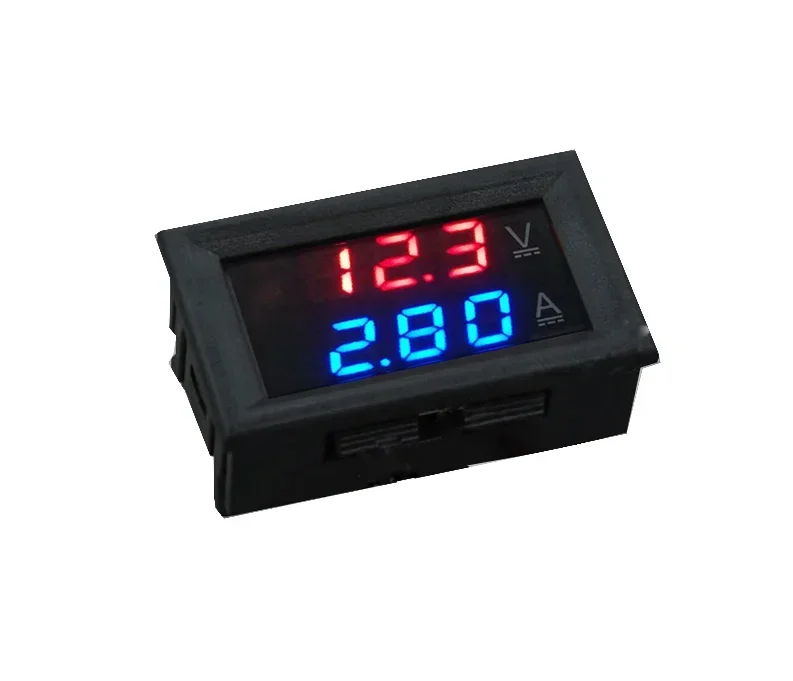 1A 10A 50A 100A Digital Voltmeter Ammeter Dual Display Voltage Detector Current Meter Panel Amp Volt Gauge 0.28