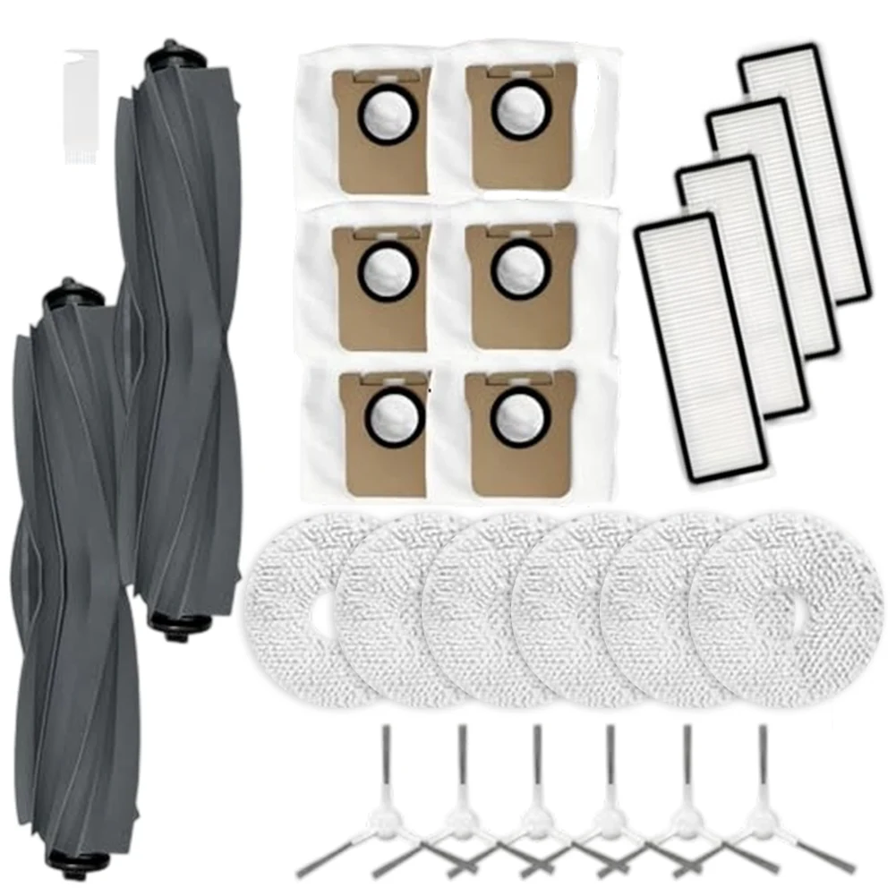 Deep for Cleaning Mop Pads For Robot Mop Motor Replacement Brush Kit For Various Floor Types Side Brushes Included