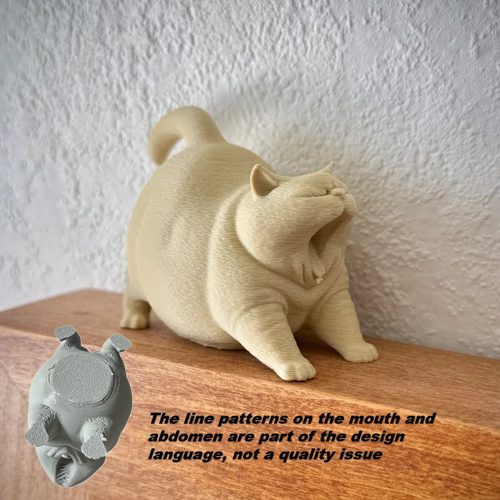 1 stuk giechende kattenbeeldje, compact bureaudecoratie voor thuis, kantoor, auto, perfect cadeau voor kattenliefhebbers (Kerstmis, Halloween, verjaardag)