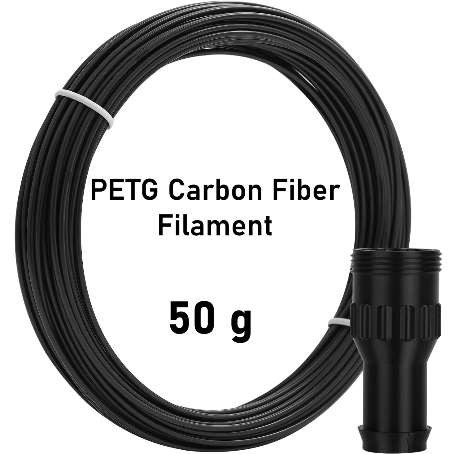 

Нить из углеродного волокна PETG 50 г/250 г для 3D-печати Подходит для большинства нитей для 3D-принтеров PETG-CF Термостойкая, высокая прочность и жесткость