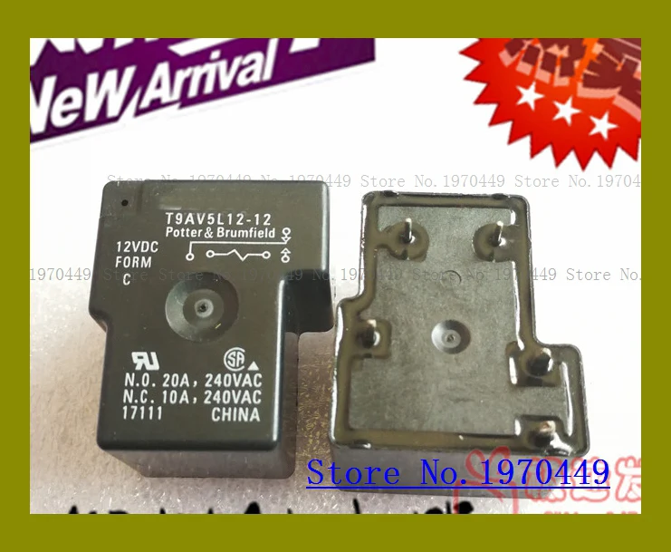 

T9AV5L12-12 30A/250VAC 12VDC