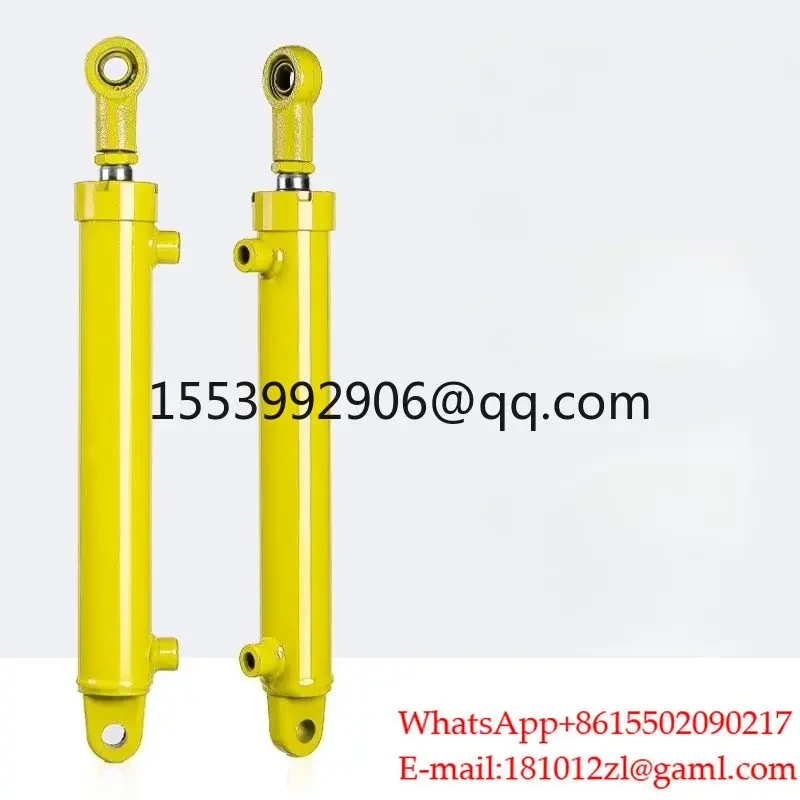 Hydraulic cylinder 5 tons double earring type 63 cylinder diameter oil top lifting forklift mechanical two-way cylinder