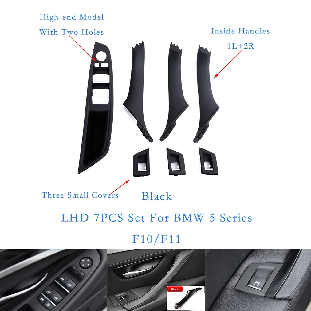

Внутренняя дверная ручка для BMW 5 Series F10/11 10-17 7 шт., оконная панель LHD