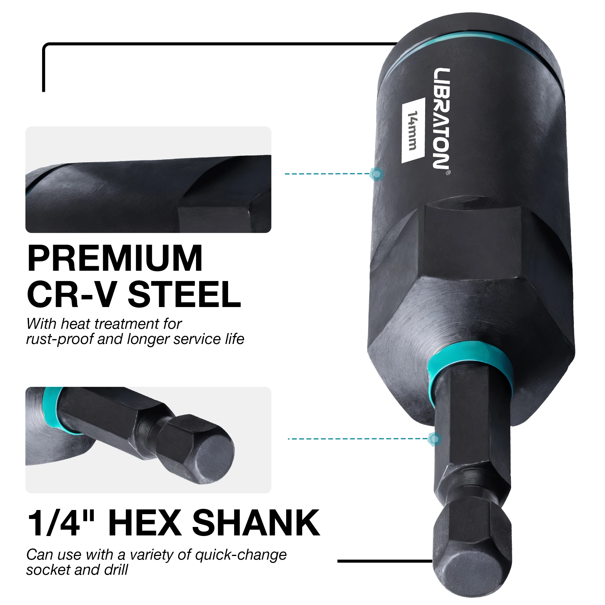 18 قطعة سائق المفك المغناطيسي مجموعة شنيور المفك مجموعة 1/4 "عرافة عرقوب رأس المفك بت مجموعة ل تأثير الحفر متري رأس المفك