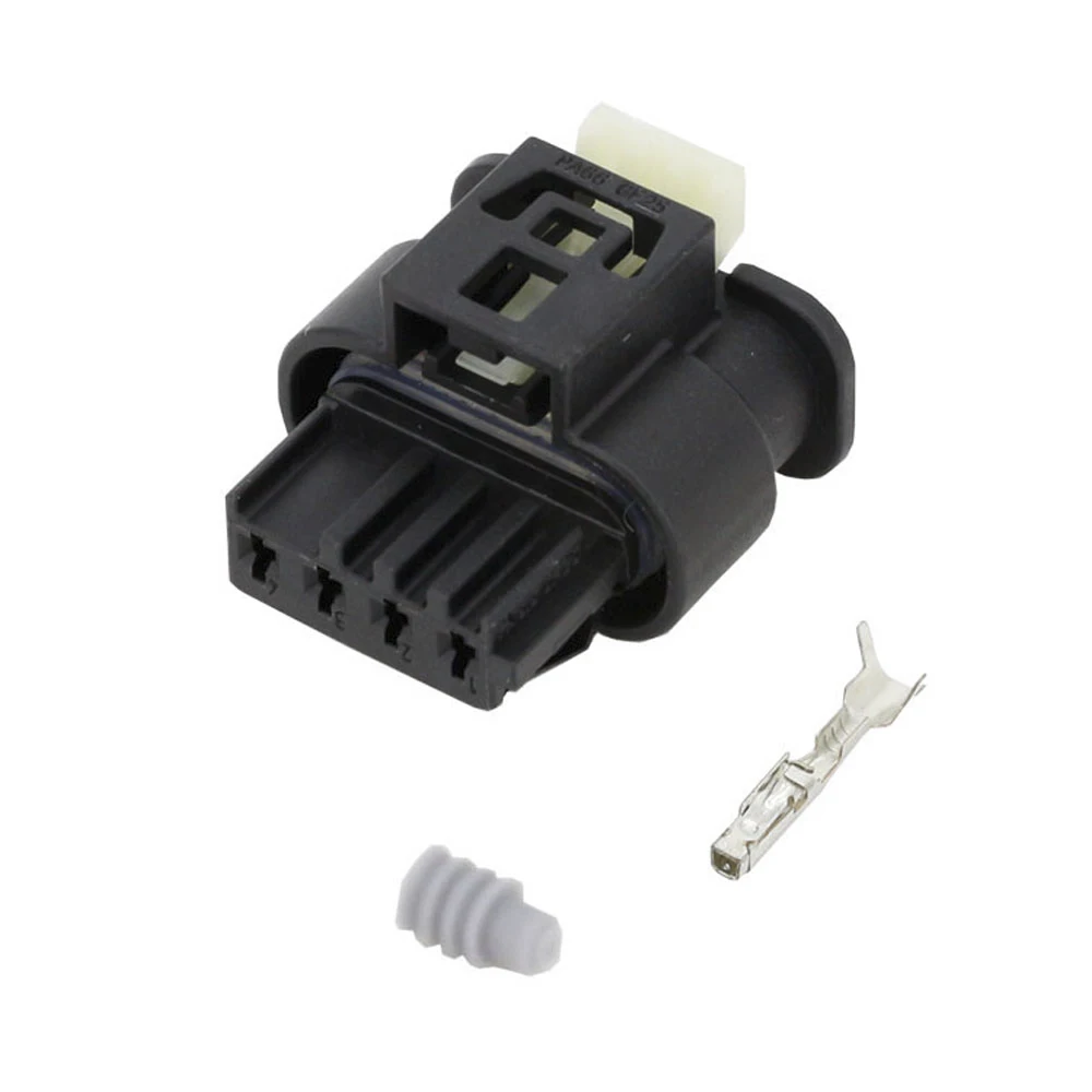5 PCS 4 Pin  automotive connector  with a full set of terminals DJ7046B-1.2-21