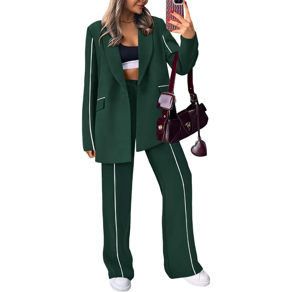 Women's Fall Spring 2 Piece Blazer Outfits Womenzara woman 2025 new collection ropa mujer traf