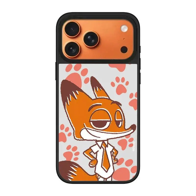 Hot speelgoed Zootopia 17 Pro Max 17 Pro Macsafe Draadloos opladen Beschermhoes Geen camerabedieningsknop