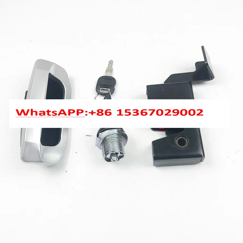

Excavator accessories for R60-7/80-7 toolbox lock cylinder battery box lock block outer handle lock cylinder assembly