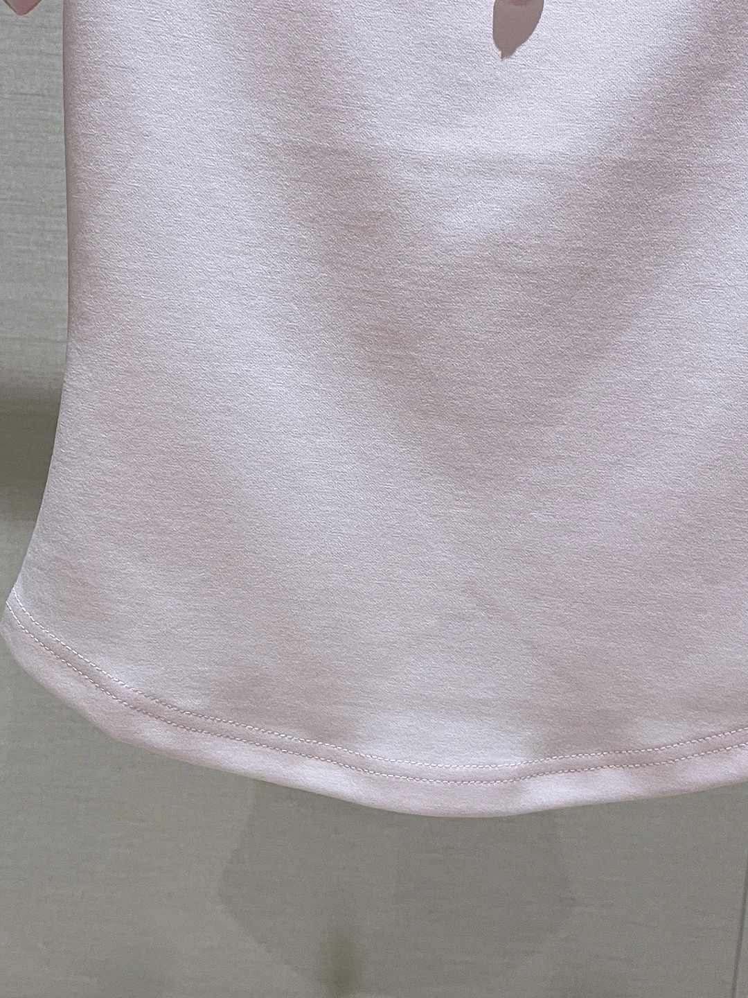 Ele Ladylike of Sve ronde ne geborduurde T-shirt roze casual ademende zomertop damesmode woon-werkverkeer sle