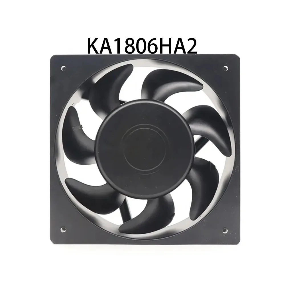 Durable Electric Cabinet Fan AC 220~240V 0.28/0.30A 180*180*65MM KA1806HA2 High-Airflow Case cooling