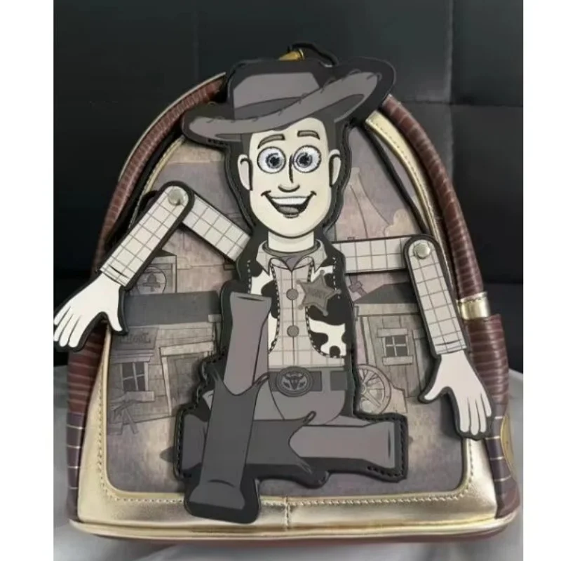 

Loungefly Story 4 Woody Mini Backpack Faux Leather Western Cowboy Casual Daily For Adult Unisex Travel Outdoor in stock Cartoon