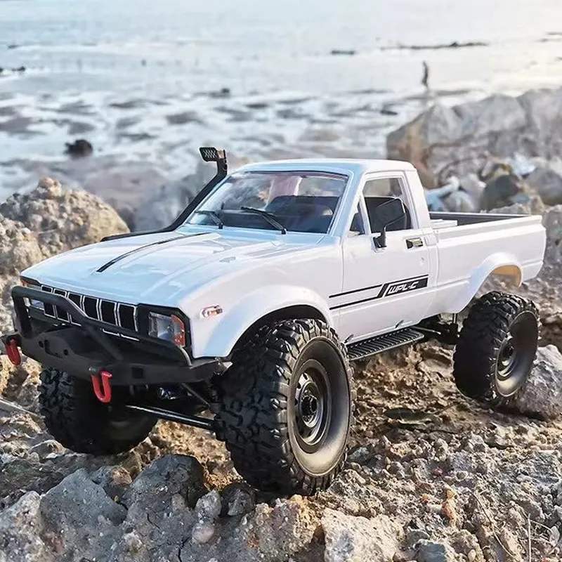 WPL C24 RC Crawler 2.4G Remote Control Vehicle Car 4WD RTR Off-road Truck Machine Power Cars Rc Drift Car Kids Toys Boys