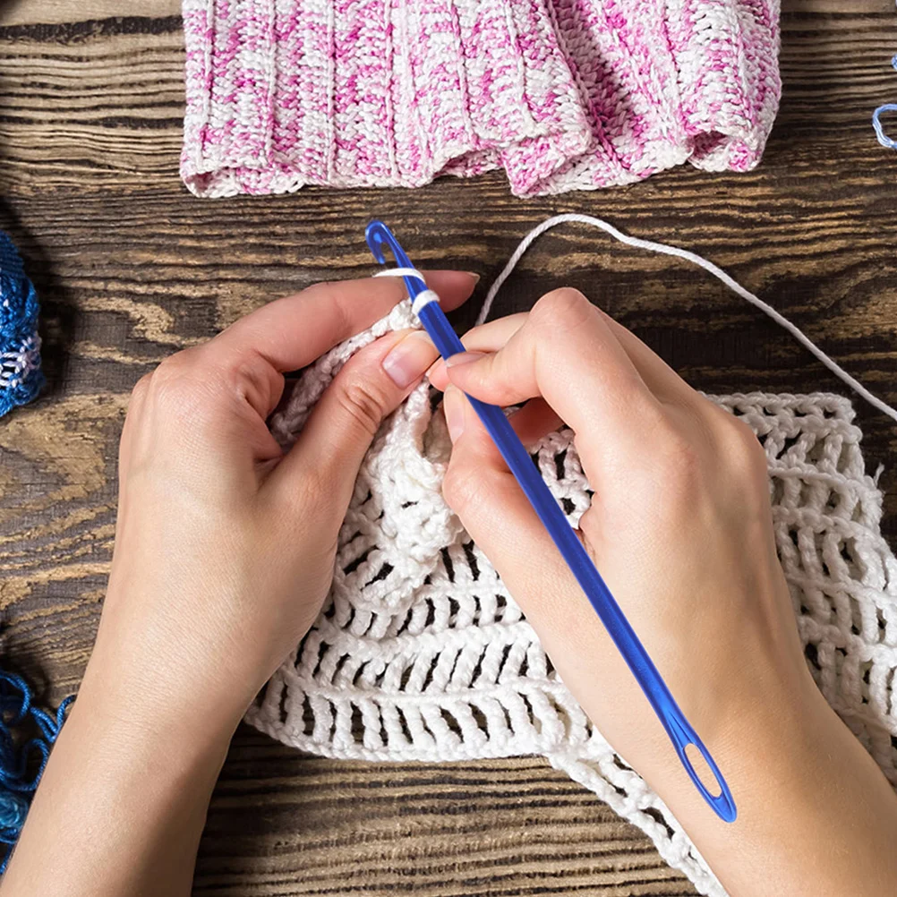 

9Pcs Crochet Hooks Tools Alumina Durable Lightweight Single Head for DIY Crafts Yarn Knitting Sewing Needles Weaving Tools