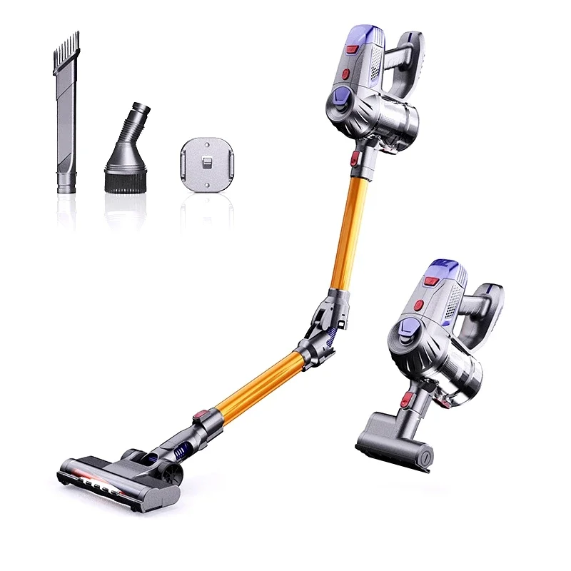 Cordless 9Kpa Vacuum Cleaner Wet And Dry Floor Cleaning Electric Mop Wireless Handheld Household Floor Washer