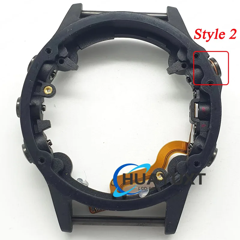 For Garmin Fenix 5 Fenix 5 Plus Back Cover Housing Middle Plastic Frame With Button Smart Motion Replacement Parts Repair