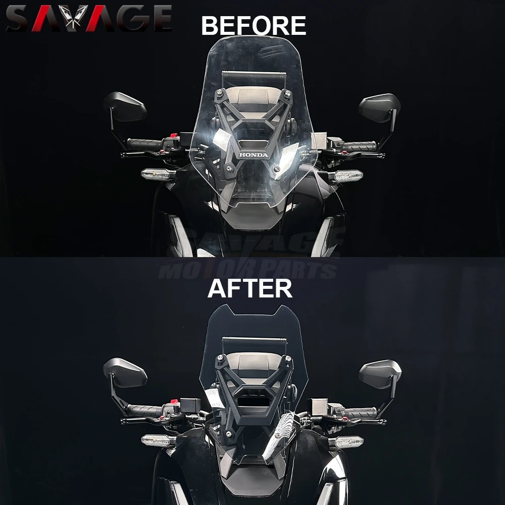 

2025 ADV350 Windshield Windscreen Parabrisas For Honda ADV 350 2022-2024 Black Smoke Green Wind Deflectors Screen Wind Shield