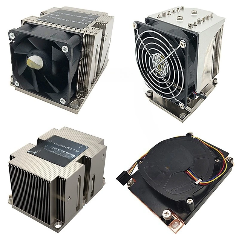 

Host CPU Server Radiator, Rectangular Main Board Mounted Heat Pipe Cooling