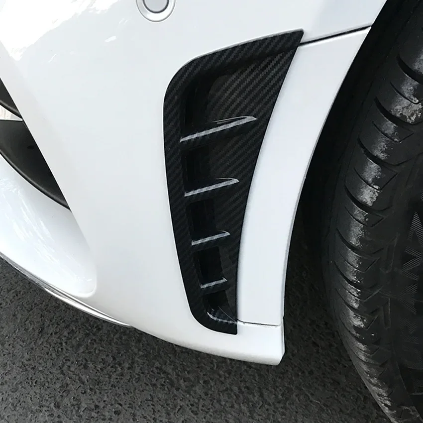 

2019+W205 C180L C260L front bumper intake air knife exterior sticker modification Suitable for Mercedes Benz C-Class