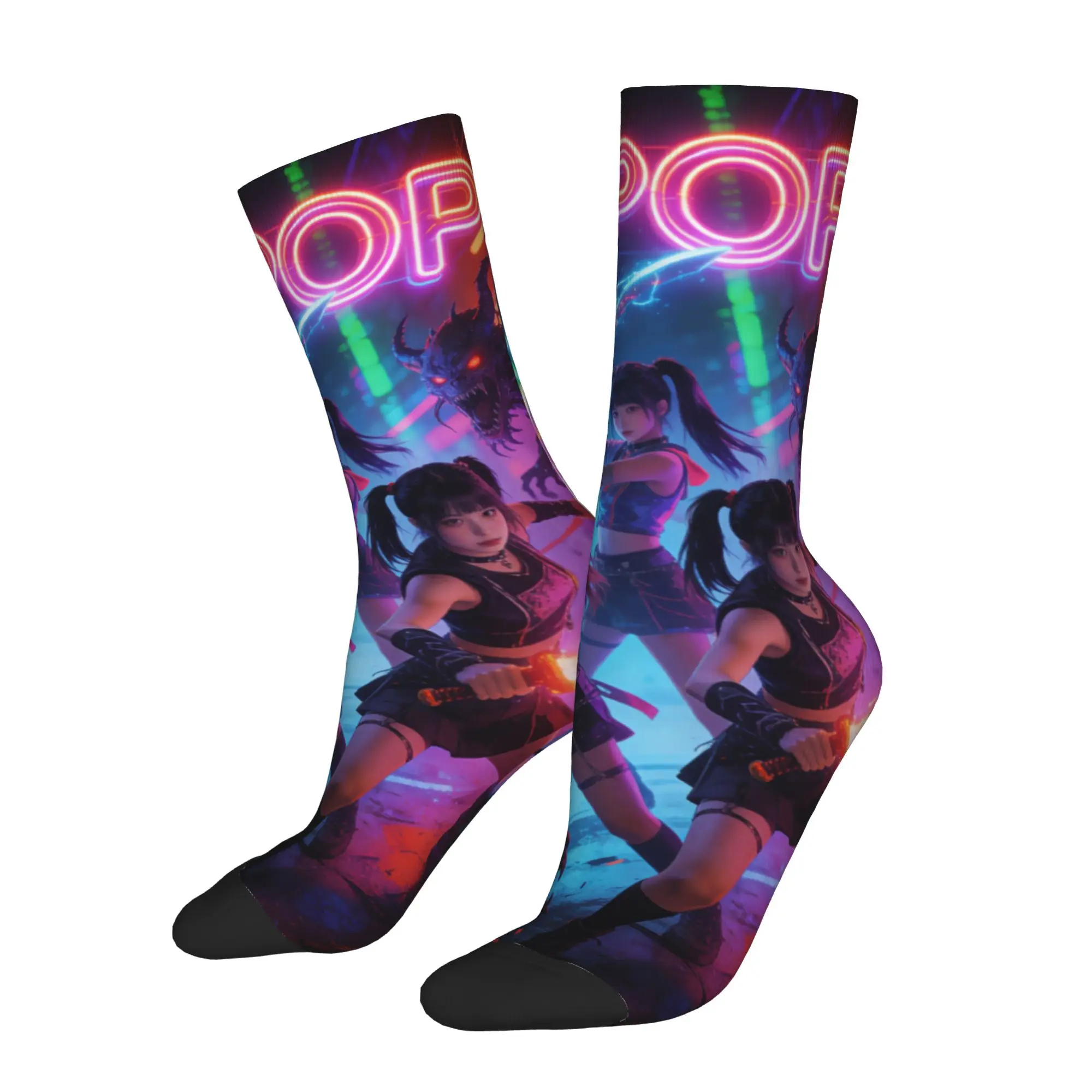 

Funny Sock K POP 41 Harajuku Quality Pattern Printed Men Socks Novelty Men's Socks