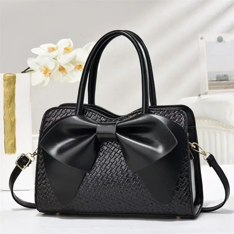 

High-End Minimalist Diaper Bag Women Leather Backpack Simple Commuter Bag Stylish Casual Luxury Shopper