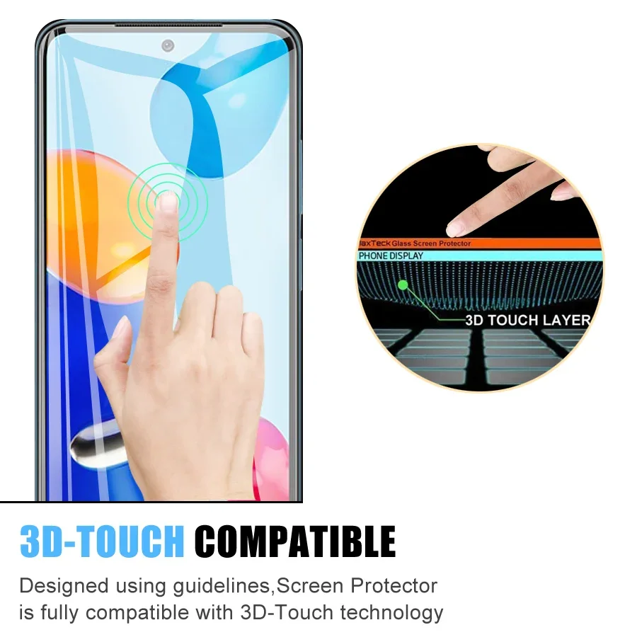 5 pezzi per Xiaomi Redmi Note 11 Pro Plus Max 4G 5G protezione schermo per Redmi 11T 11E 11SE Pro copertura completa pellicola in vetro temperato 9H