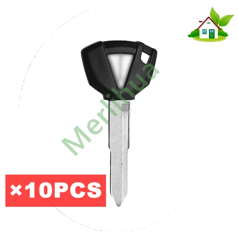 Kawasaki motorcycle key, suitable for: Kawasaki Ninja NINJA400 600 Z400 Z800 Z900 Z1000 motorcycle key embryo(Can install chips)