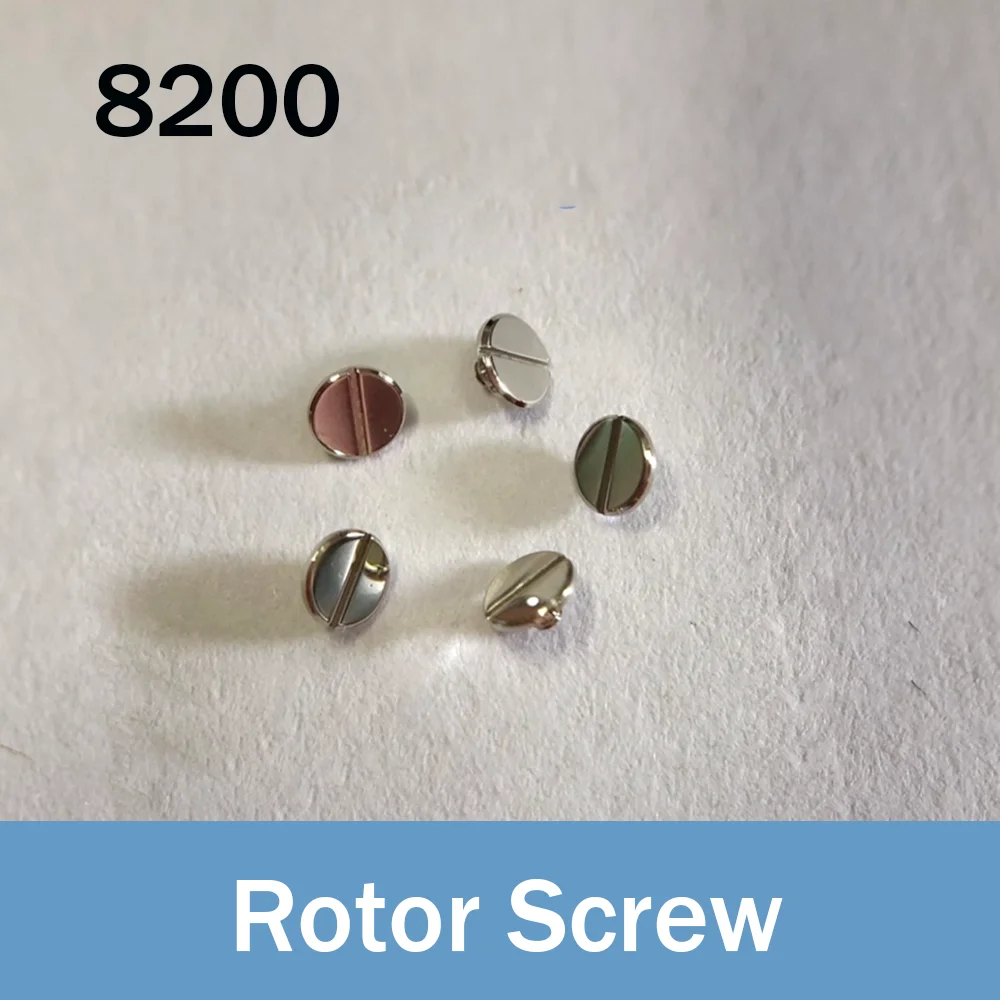 

Watch Accessories Silvery Automatic Hammer Screw For 8200 8205 Movement Watch Repair Parts Rotor Screw