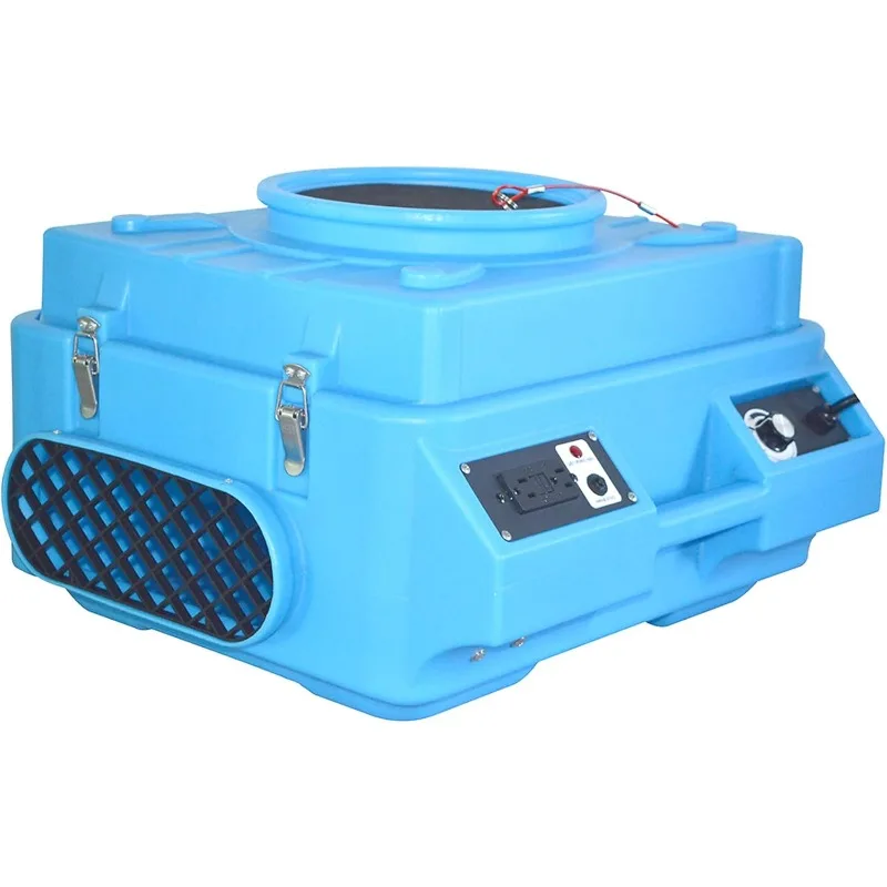 Air Scrubber with Adjustable 3-Speed 600 CFM Fan and HEPA Filtration for Clean, Powerful Air Circulation