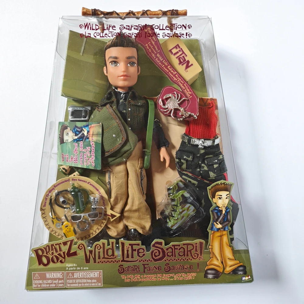 bratz boy dylaw wild life safari Eitan  many accessory collection dolls bratzillaz doll