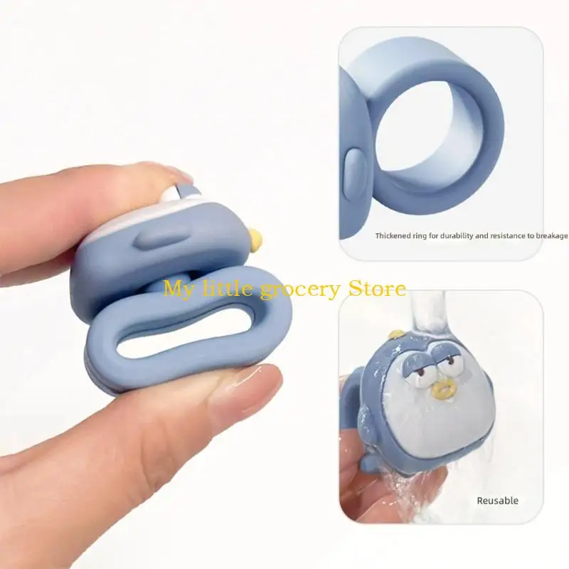 D5BD Elastic Kitten Figure Door Handle Bumper 3Pack Absorbs Impact On Walls Door
