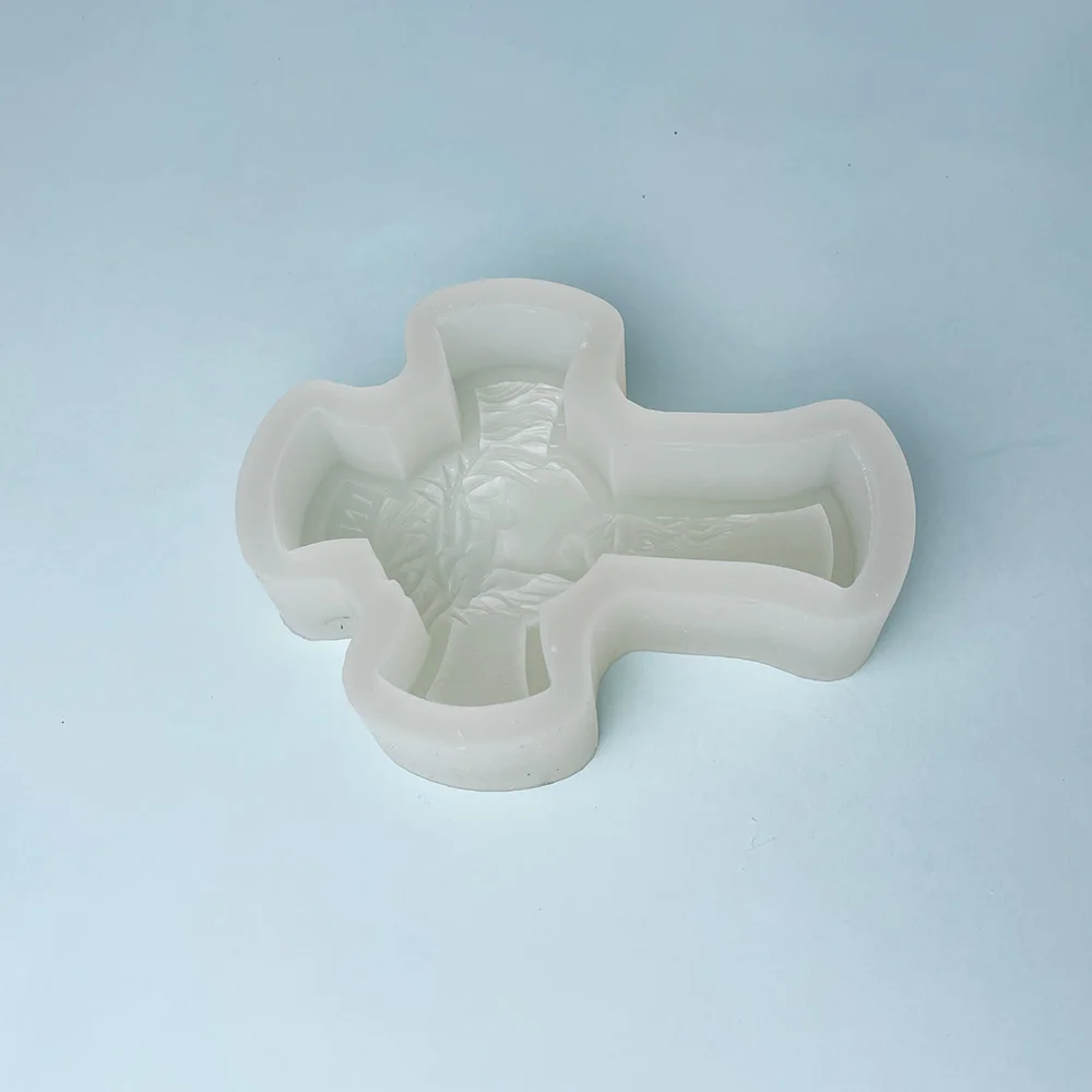 Jesus Cross Statue Silicone Mold Jesus Kobe Candle Silicone Mold Candle Mould Greek Mythology resin mold gypsum mould