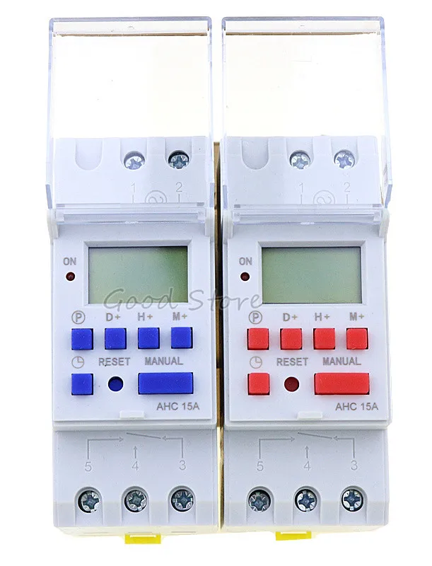 

thc15a AHC15A 220V 30A Din rail timer relay time switches weekly programmble electronic TIME SWITCH bell ring device