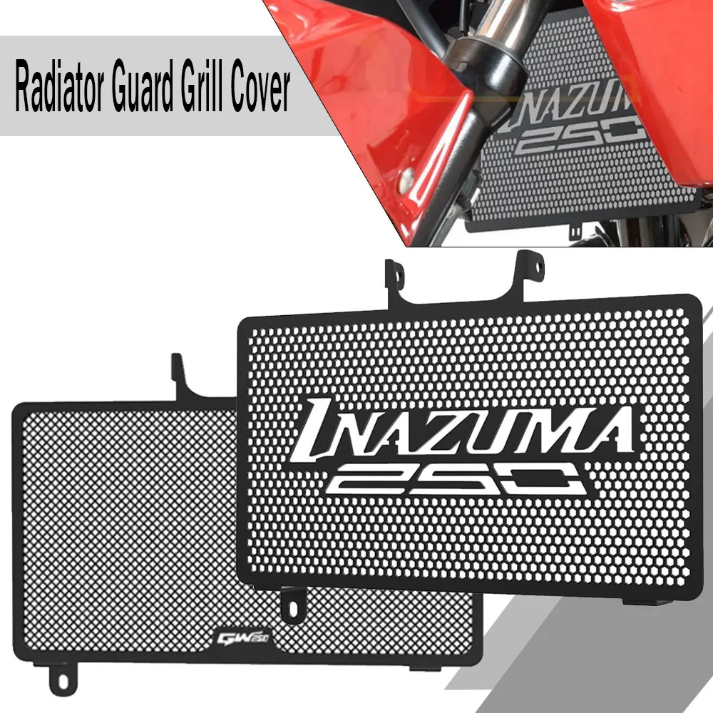 

Motorcycle Accessories Radiator Guard Grill Cover FOR Suzuki GW 250 GW250 Inazuma /GSR250 / Inazuma 250 2013 2014 2015 2016 2017