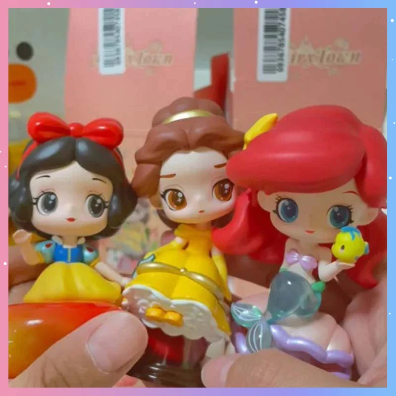 

Подлинная серия «Принцесса Фея Город», слепая коробка, милая модель мультфильма Диснея, коллекция игрушек, кавайный декор для рабочего стола, игрушка-сюрприз, подарок