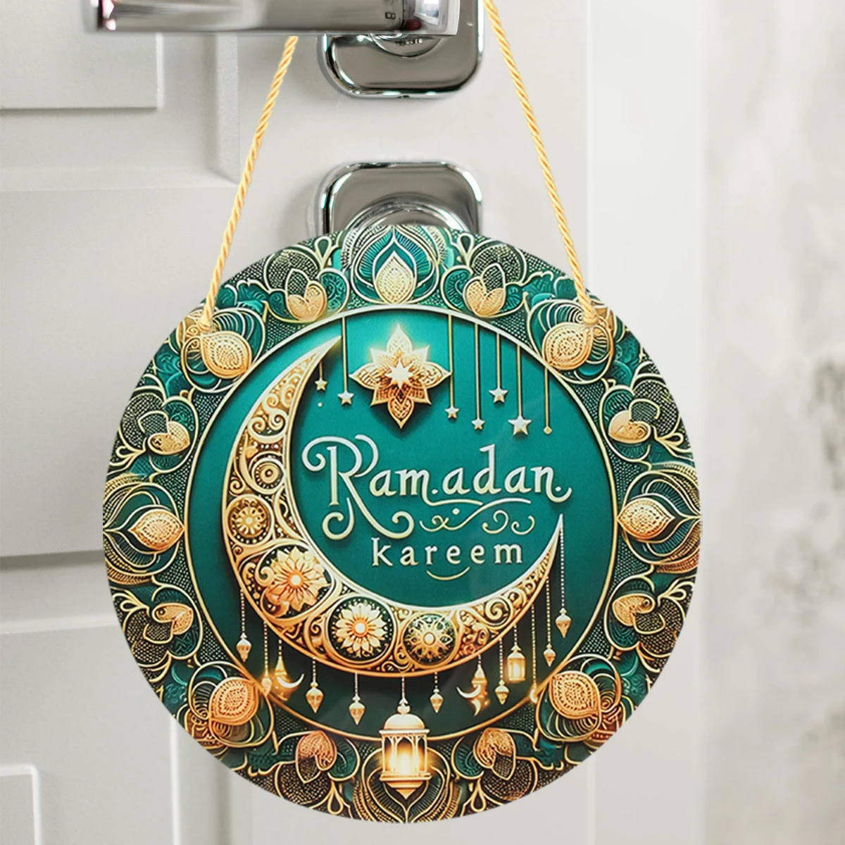 

Ramadan Decoration Hanging Ornaments EID Mubarak Decor 2025 For Home Ramadan Kareem Islamic Muslim Party Eid Al Adha Gifts