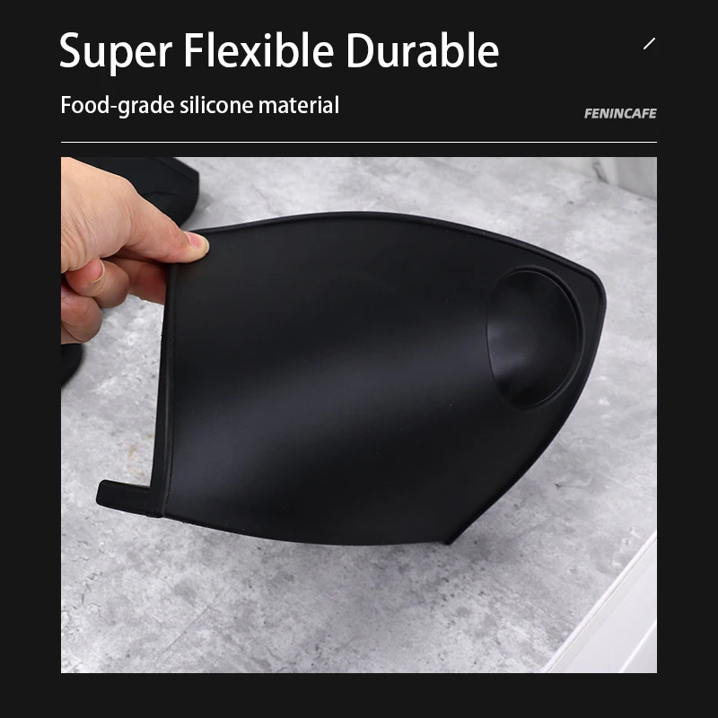 سدادة قهوة حصيرة اسبريسو سيليكون القهوة الصحافة مسحوق وسادة قهوة تدك بار مسحوق الموزع الوسادة #4