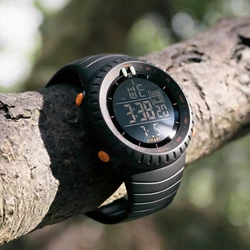 Digitale Männer Uhr Mode wasserdicht großes Zifferblatt elektronische Militär uhren schwarz taktische Sport Armband Stoppuhr männliche Uhren
