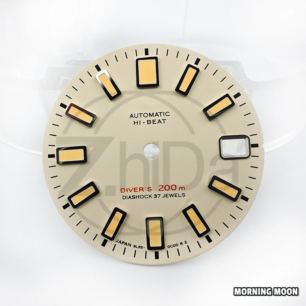 

Циферблат, C3 Green Lume, 28.5 мм, NH35
