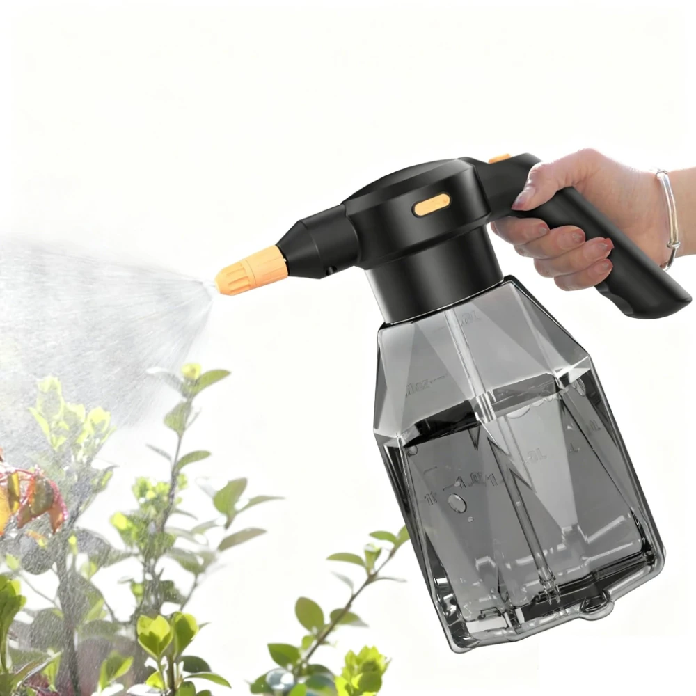 

2L Rechargeable Electric Handheld Sprinkler Atomizing Watering Can Water Sprayer Sprayer Garden Plants Sprayer for Garden Plants