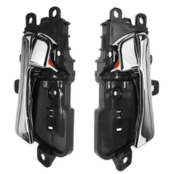 Car Inner Handle Interior Door Handles Chrome Front Rear LH RH For Hyundai Sonata 2011 2012 2013 2014 82610-3S000 82620-3S000