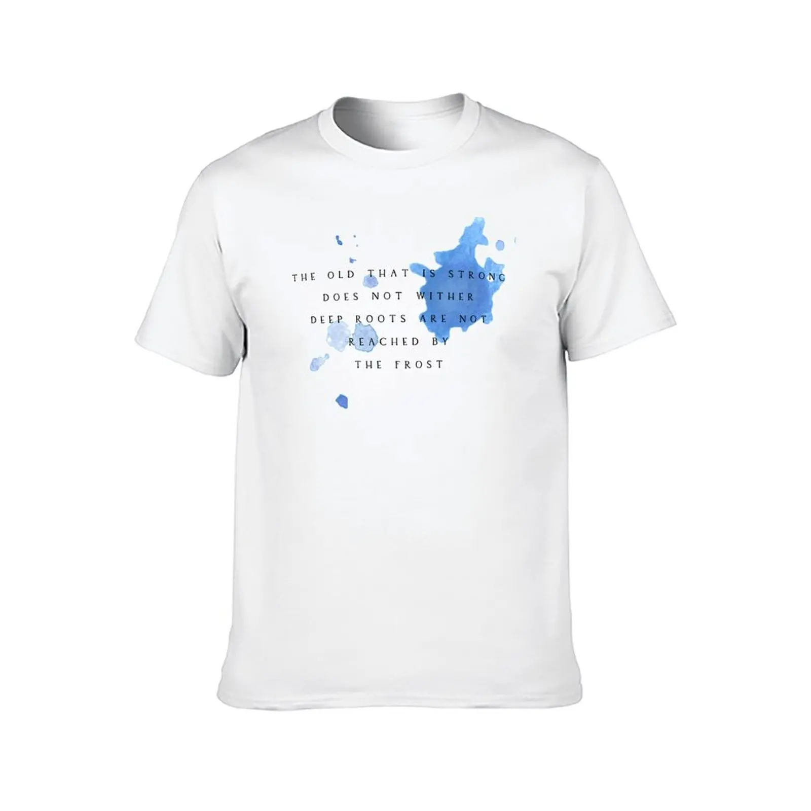 تي شيرت رجالي تي شيرت قطني عميق Tol.ki.e.n قميص رجالي كاجوال - لتي شيرت روتس مان t #2