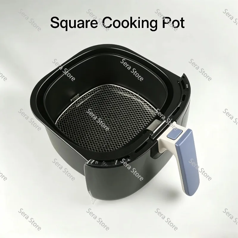 Compatible with HD9220/9215/9232/9212/9233 Air Fryer Basket Handle, Baking Fryer Replacement Accessories