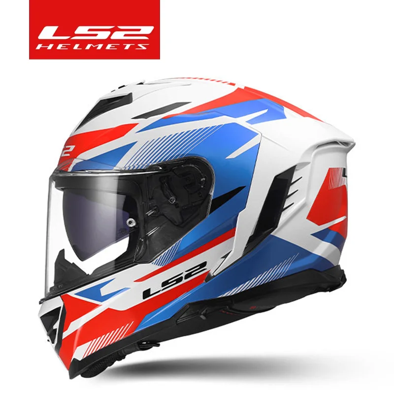 

2026 New LS2 FF818 Full Face Motorcycle Helmet Lightweight Ventilated Comfort ECE Approved Racing Motorbike Helmet