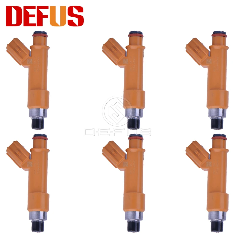 DEFUS 4/6/8Pcs 23250-0D050 Consistent Spray Fuel Injector for Toyota Corolla Matrix 1.8L 1ZZFE Auto Repair Kit Parts