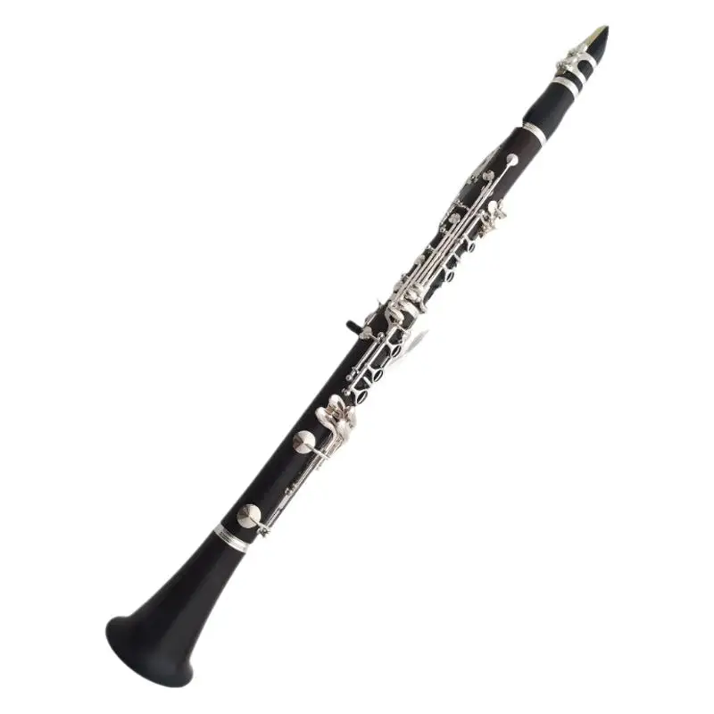 Clarinet Instrument B-flat Ebony Clarinet Keys Student Beginner Grade Test Professional Band