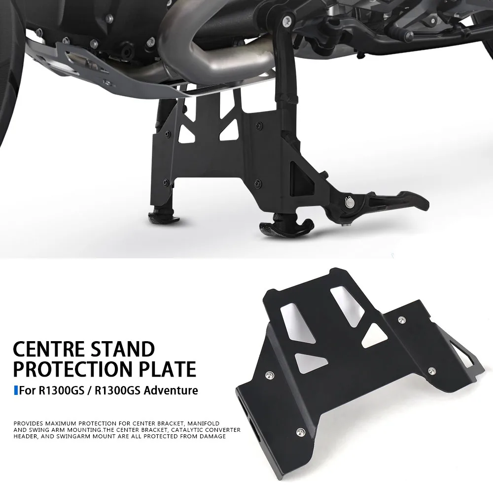 

For BMW R1300GS R 1300 GS Adventure 2023 2024 2025 Motorcycle Centre Stand Protection Plate Skid Plate Engine Guard Extension