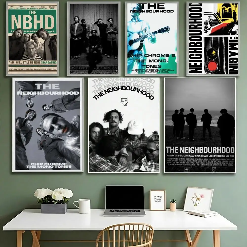 The Neighborhood Poster HD, wasserdicht, hochfest, selbstklebend, Wanddekoration, universell