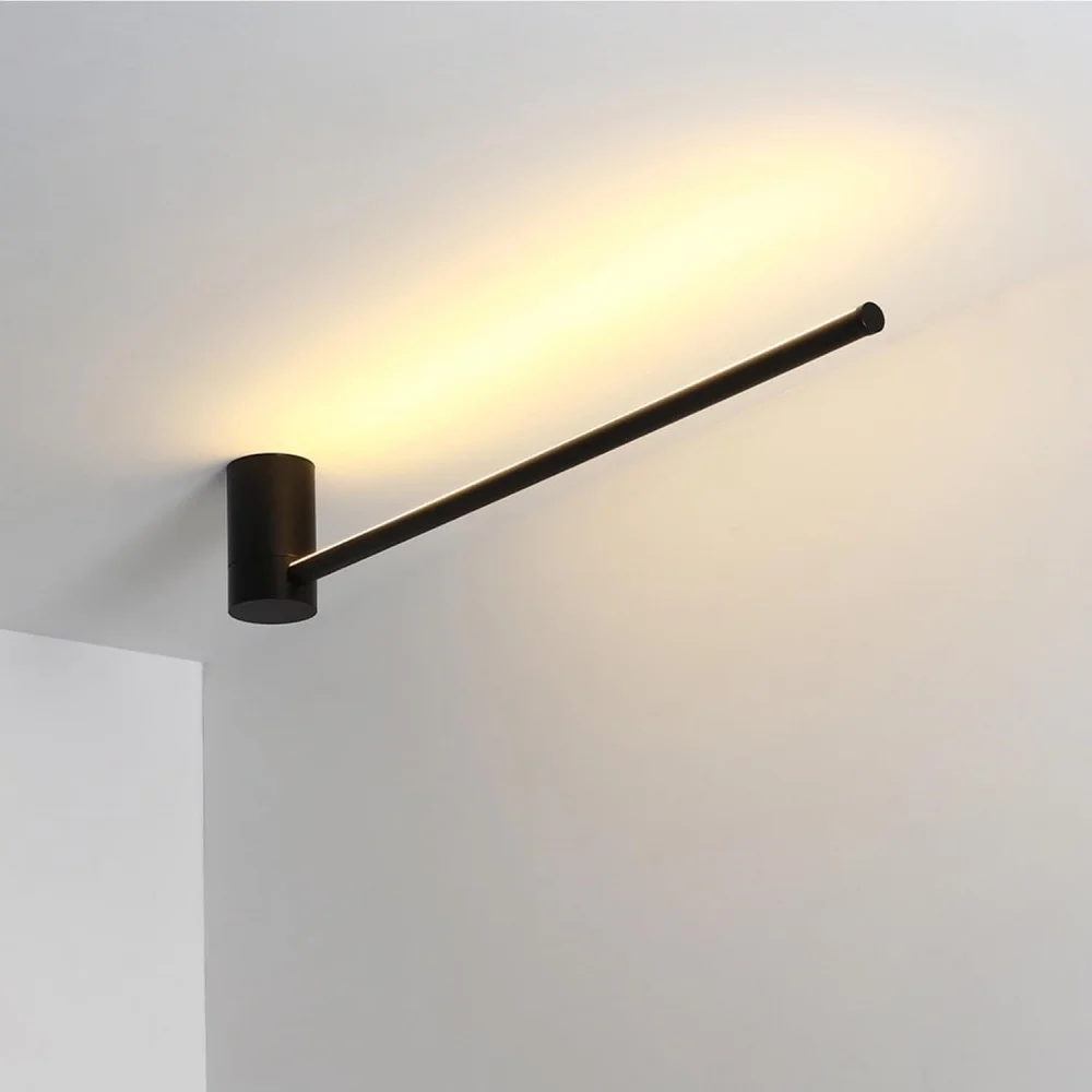 Linear Wall Lamp Non-Dimmable 3000k Indoor Long Strip Lighting For Bedroom Bedside Entrance Wiring Installation Required